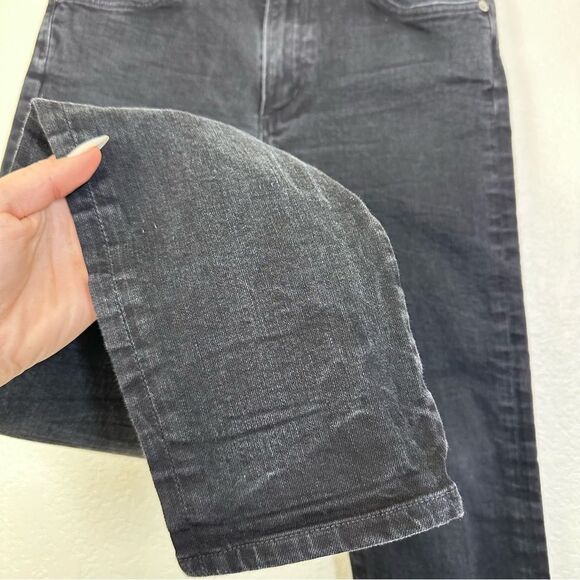 Men's Agolde Blade Skinny Fit Jeans in Black Raw Size 32 - Picture 5 of 10